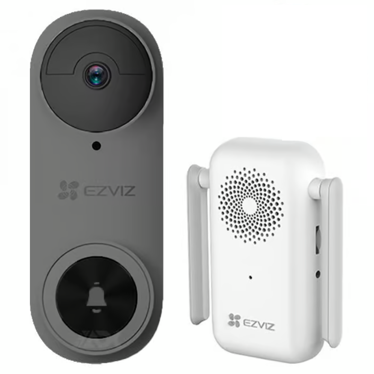 EZVIZ 瑩石 CS-DB2 Pro 2K+ 電池供電視頻門鈴 (太空灰)